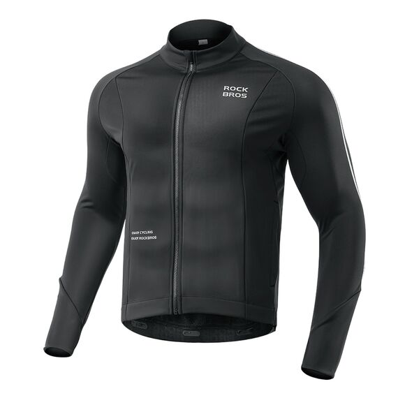Rockbros 15400002002 long sleeve cycling jersey autumn/winter M - black - Bicycle - Sports & Fitness - Techbox