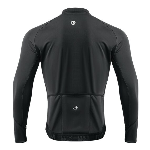 Rockbros 15400002002 long sleeve cycling jersey autumn/winter M - black - Bicycle - Sports & Fitness - Techbox