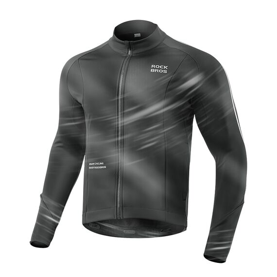 Rockbros 15400002002 long sleeve cycling jersey autumn/winter M - black - Bicycle - Sports & Fitness - Techbox