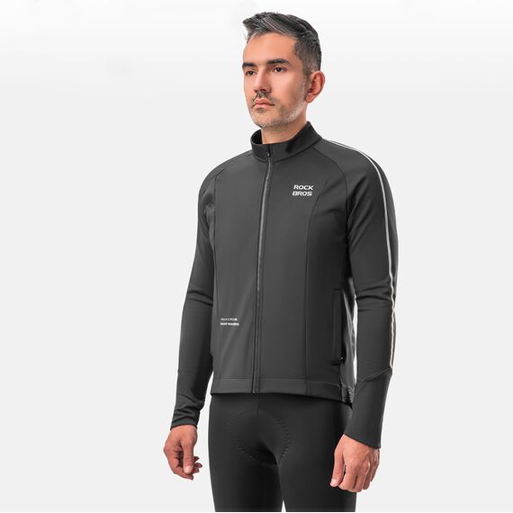 Rockbros 15400002002 long sleeve cycling jersey autumn/winter M - black - Bicycle - Sports & Fitness - Techbox