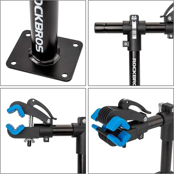 Rockbros 27210002001 Service Stand with Quick Releases for Bicycles - Black | Techbox