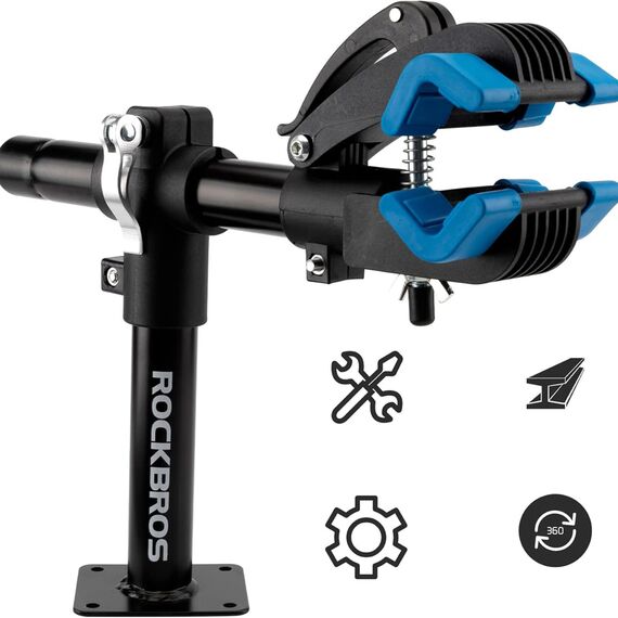 Rockbros 27210002001 Service Stand with Quick Releases for Bicycles - Black | Techbox