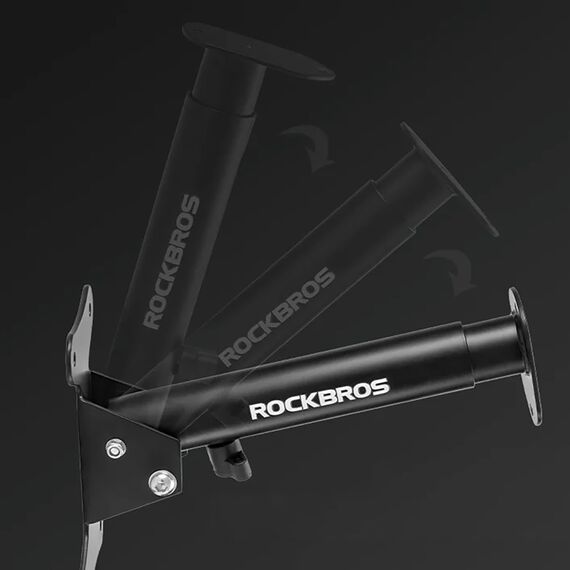 Rockbros 27210016001 Wall Mount Bike Hanger - Black | Techbox