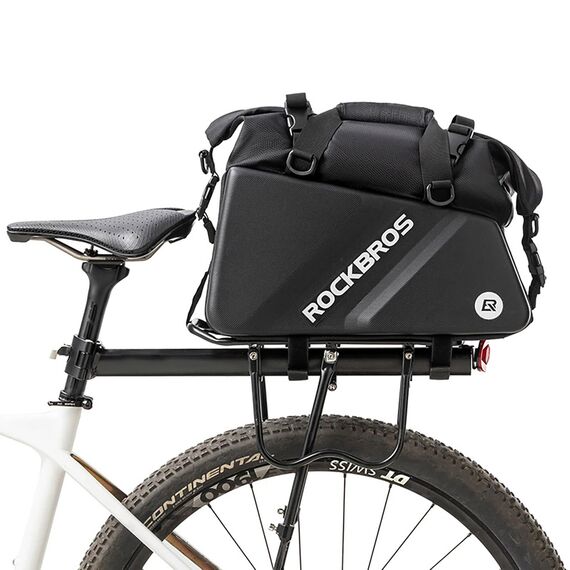 Rockbros 30140090001 bicycle bag for trunk 11.6l - black - Smartphone Holders - Smartphones - Techbox