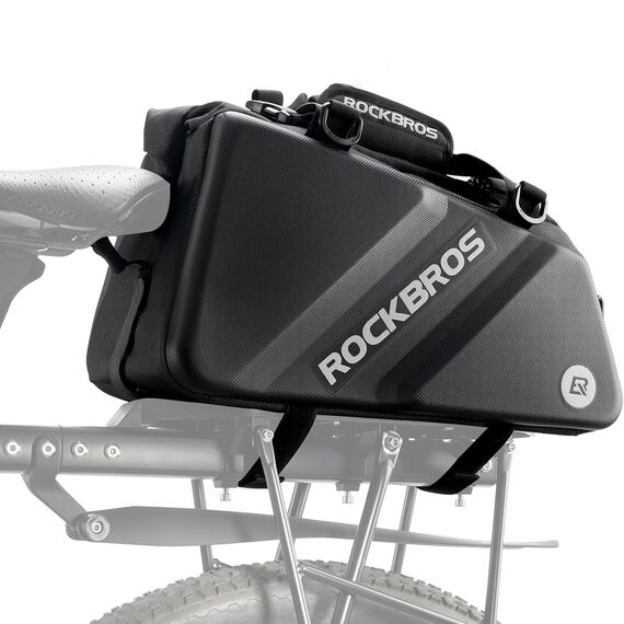 Rockbros 30140090001 bicycle bag for trunk 11.6l - black - Smartphone Holders - Smartphones - Techbox