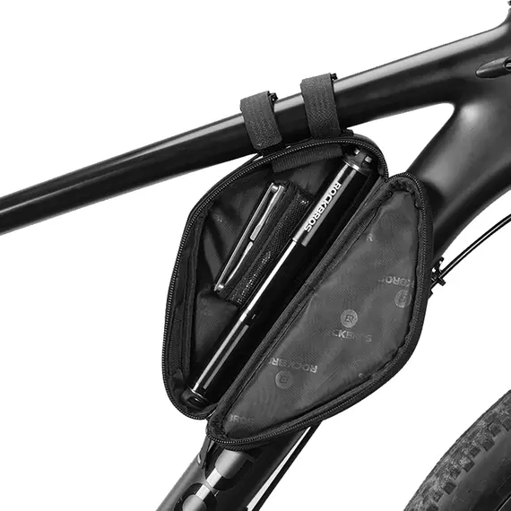 Rockbros B55-BK bicycle bag for frame 0.7 l - black - Bicycle - Sports & Fitness - Techbox