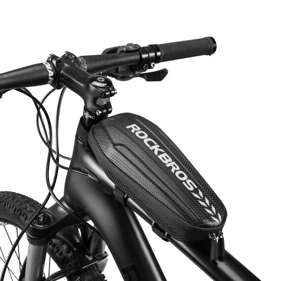 Rockbros B62 bicycle bag for handlebar or frame 2 l - black - Smartphone Holders - Smartphones - Techbox
