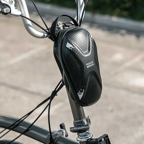 Rockbros bag 3011006301 for the handlebar of a bicycle or scooter 1.3 l - black - Smartphone Holders - Smartphones - Techbox