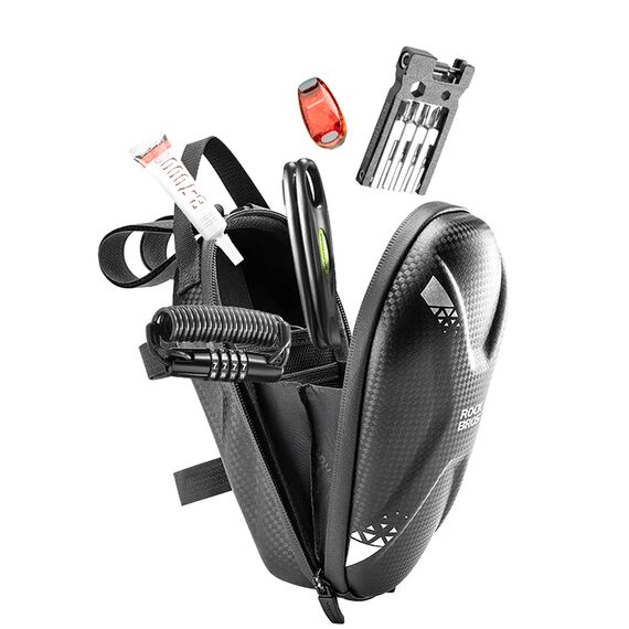 Rockbros bag 3011006301 for the handlebar of a bicycle or scooter 1.3 l - black - Smartphone Holders - Smartphones - Techbox