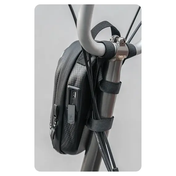 Rockbros bag 3011006301 for the handlebar of a bicycle or scooter 1.3 l - black - Smartphone Holders - Smartphones - Techbox