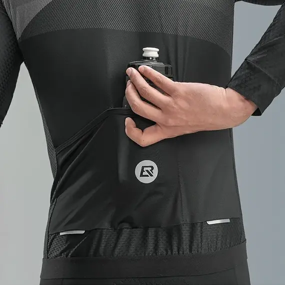 Rockbros 15120009004 Long Sleeve Cycling Jersey Spring/Summer XL - Black | Techbox
