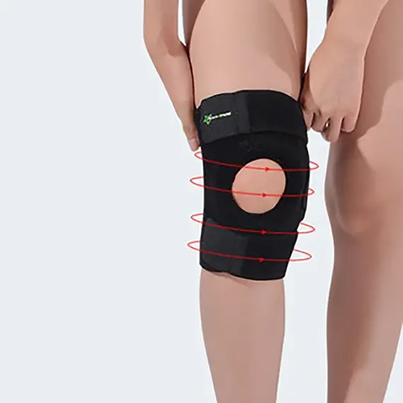 Rockbros LF1106L sports protector for patella and knee joint, size L - black | Techbox