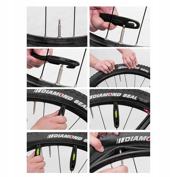 Rockbros QTB004 tire lever set - black (2 pcs in set) - Smartphone Holders - Smartphones - Techbox