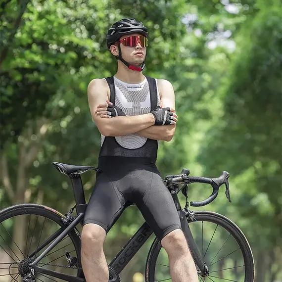 Rockbros RK20023XL short bib shorts with XXXL insert - black - Bicycle - Sports & Fitness - Techbox
