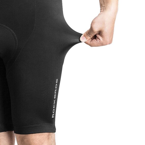 Rockbros RK20024XL bib shorts with XXXXL insert - black - Bicycle - Sports & Fitness - Techbox