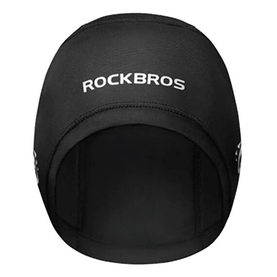 Rockbros YPP037 cycling cap with cutouts for glasses - black | Techbox