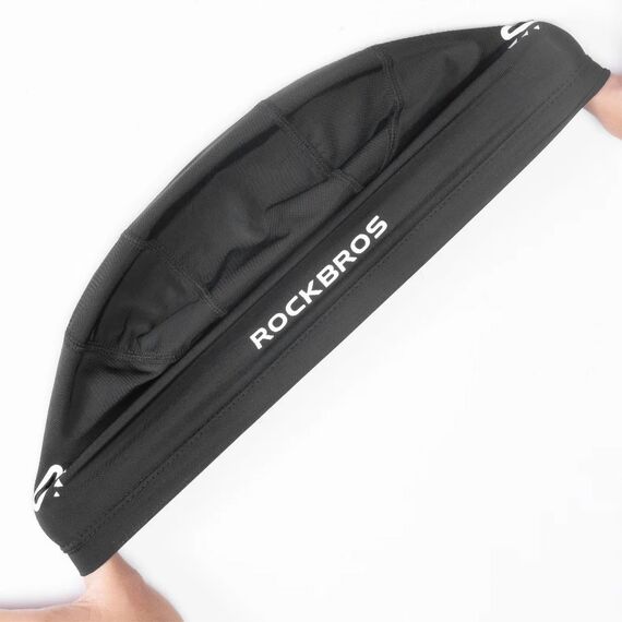 Rockbros YPP037 cycling cap with cutouts for glasses - black | Techbox