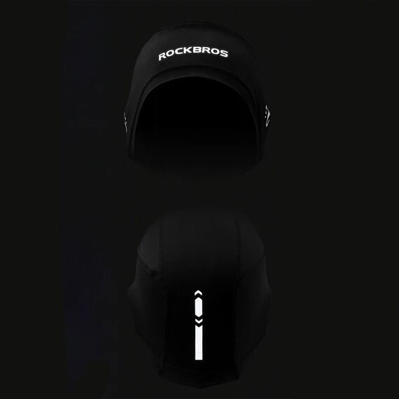 Rockbros YPP037 cycling cap with cutouts for glasses - black | Techbox