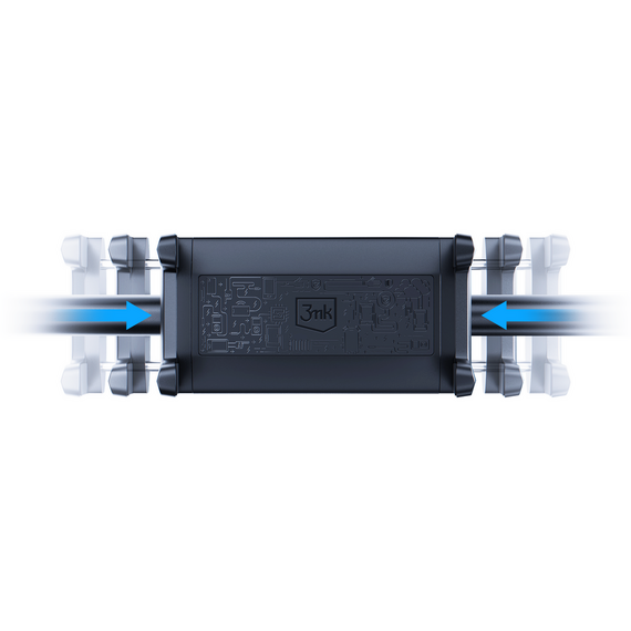 3mk Double Headrest Holder for a car for a tablet or phone on the headrests - black - Smartphone Holders - Smartphones - Techbox