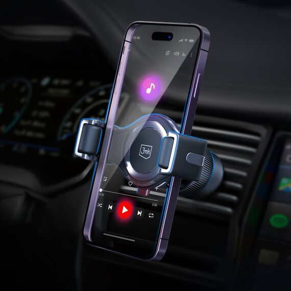 3mk Memo Hug car phone holder for air vent - black | Techbox
