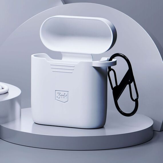 3mk Silicon AirPods Case for AirPods 2 - white | Techbox