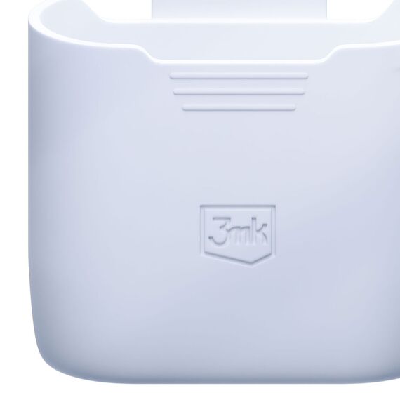 3mk Silicon AirPods Case for AirPods 2 - white | Techbox
