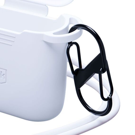 3mk Silicon AirPods Case for AirPods 2 - white | Techbox
