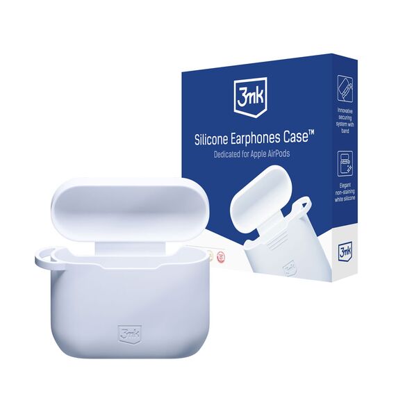 3mk Silicon AirPods Case for AirPods 3 - white - Smartphone Accessories - Cables & Accessories - Techbox