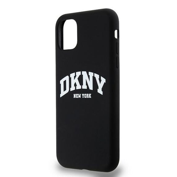 DKNY Liquid Silicone White Printed Logo MagSafe Case for iPhone 11/Xr - Black - Uncategorized Cases (2) - Cases - Techbox