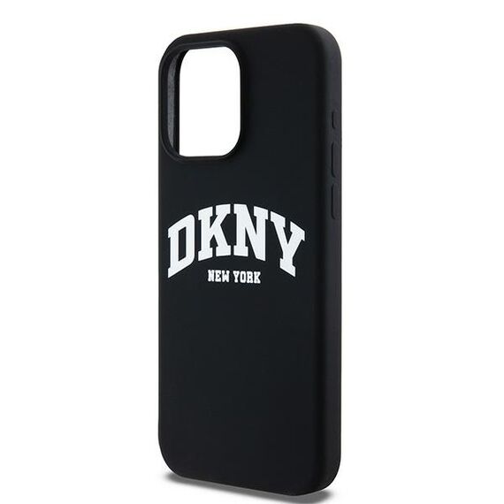 DKNY Liquid Silicone White Printed Logo MagSafe iPhone 13 Pro Max Case - Black - Uncategorized Cases (2) - Cases - Techbox