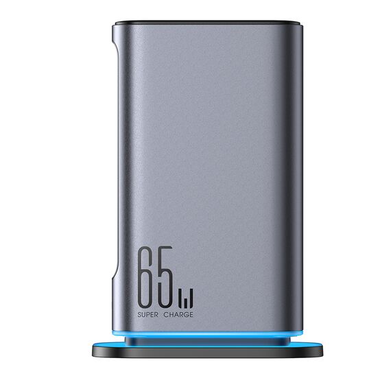 Joyroom JR-TCM02 Multiport GaN Charger 65W EU 4x USB-C 2x USB-A - Dark Gray | Techbox