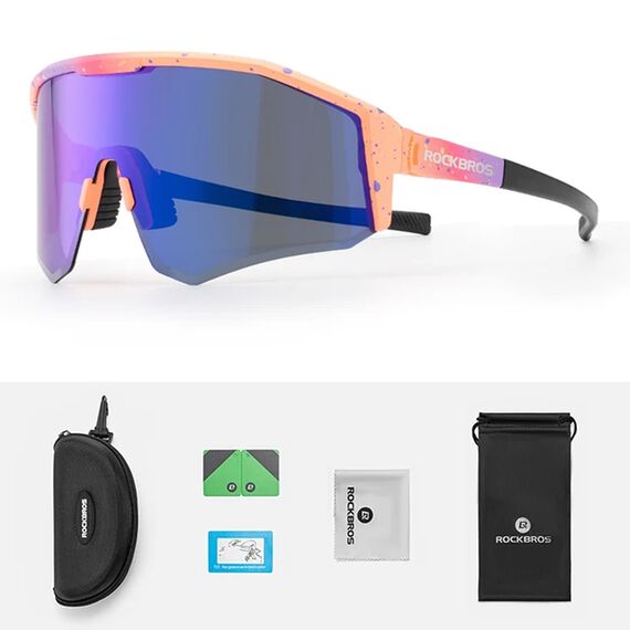 Rockbros SP297 polarizing cycling glasses - purple - Bicycle - Sports & Fitness - Techbox