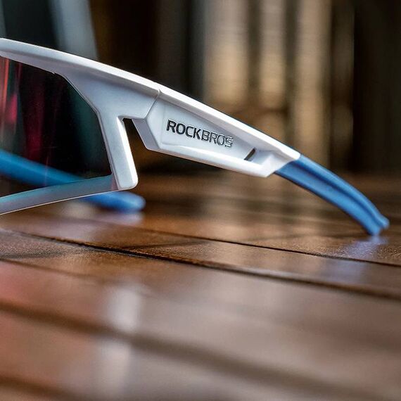 Rockbros SP297 polarizing cycling glasses - white - Bicycle - Sports & Fitness - Techbox