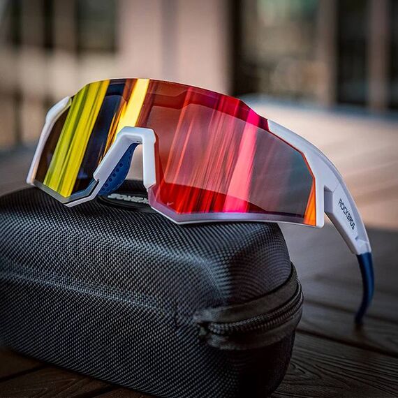 Rockbros SP297 polarizing cycling glasses - white - Bicycle - Sports & Fitness - Techbox