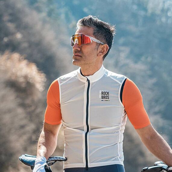 Rockbros SP297 polarizing cycling glasses - white - Bicycle - Sports & Fitness - Techbox