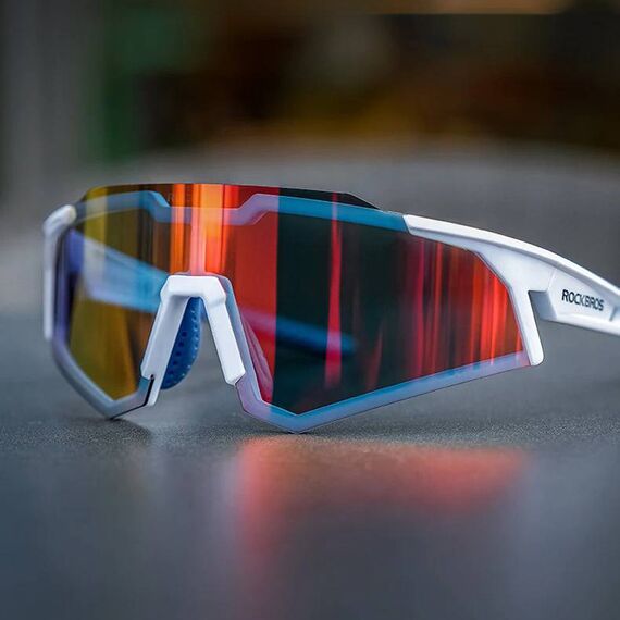 Rockbros SP297 polarizing cycling glasses - white - Bicycle - Sports & Fitness - Techbox