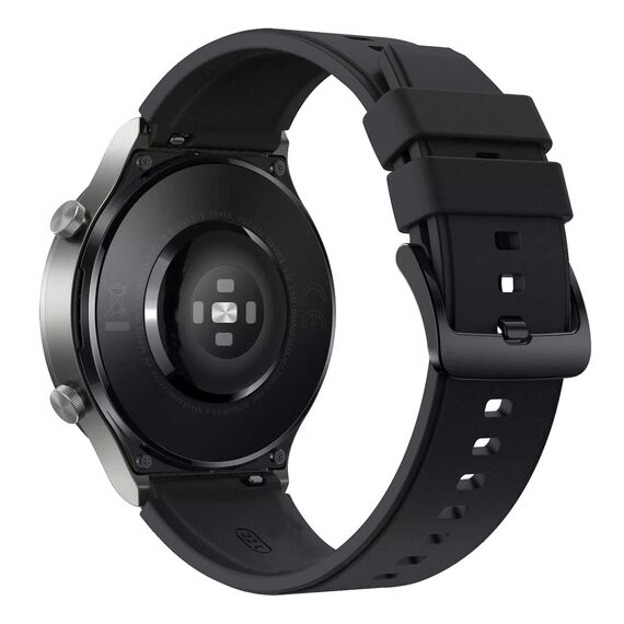 Silicone Strap for Huawei Watch GT 2 / 3 / 4 / 2 Pro / 3 Pro / 4 Pro / GT 2e - Black | Techbox