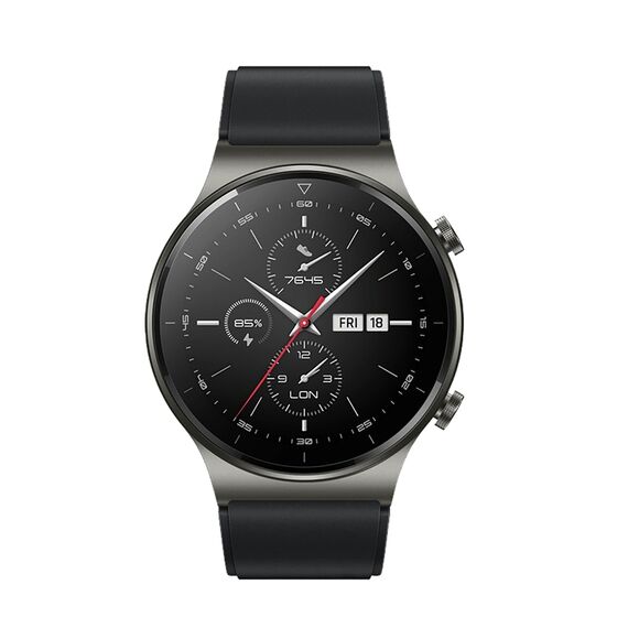 Silicone Strap for Huawei Watch GT 2 / 3 / 4 / 2 Pro / 3 Pro / 4 Pro / GT 2e - Black | Techbox