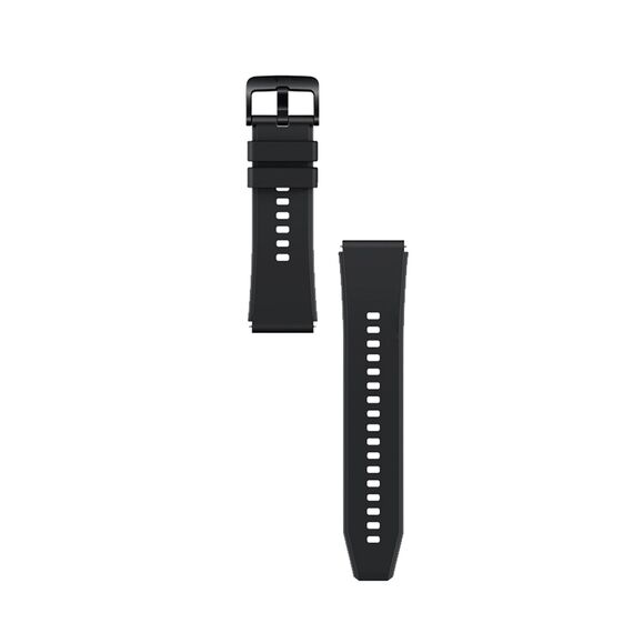 Silicone Strap for Huawei Watch GT 2 / 3 / 4 / 2 Pro / 3 Pro / 4 Pro / GT 2e - Black | Techbox