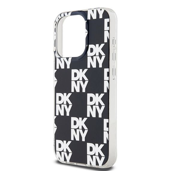 DKNY IML Checkered Mono Pattern case for iPhone 15 Pro Max - black | Techbox