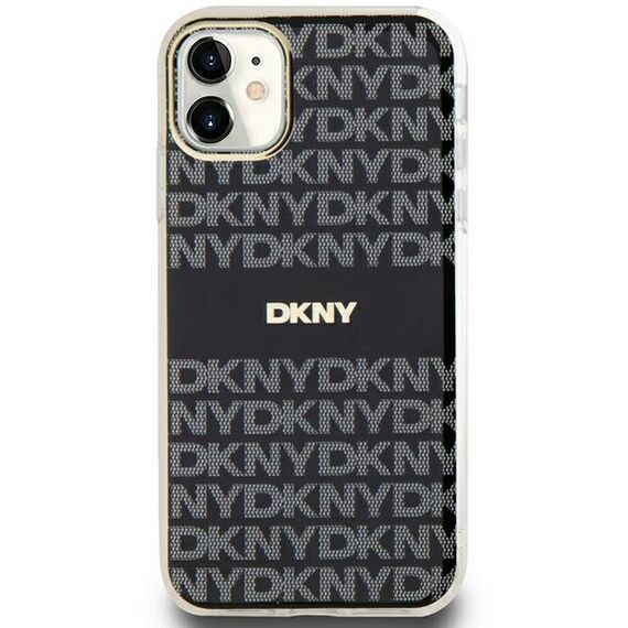 DKNY IML Mono &amp; Stripe MagSafe case for iPhone 11 / Xr - black - Uncategorized Cases (2) - Cases - Techbox