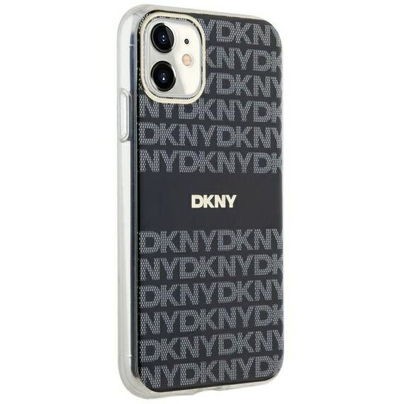DKNY IML Mono &amp; Stripe MagSafe case for iPhone 11 / Xr - black - Uncategorized Cases (2) - Cases - Techbox