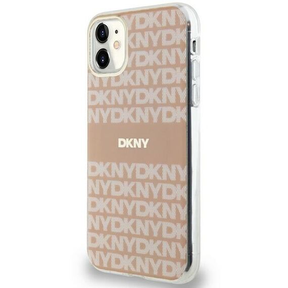 DKNY IML Mono &amp; Stripe MagSafe case for iPhone 11 / Xr - pink - Uncategorized Cases (2) - Cases - Techbox
