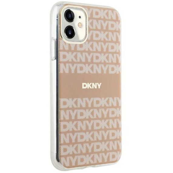 DKNY IML Mono &amp; Stripe MagSafe case for iPhone 11 / Xr - pink - Uncategorized Cases (2) - Cases - Techbox