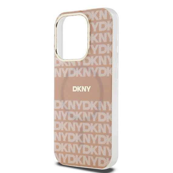 DKNY IML Mono &amp; Stripe MagSafe case for iPhone 13 Pro / 13 - pink - Apple Cases - Cases - Techbox
