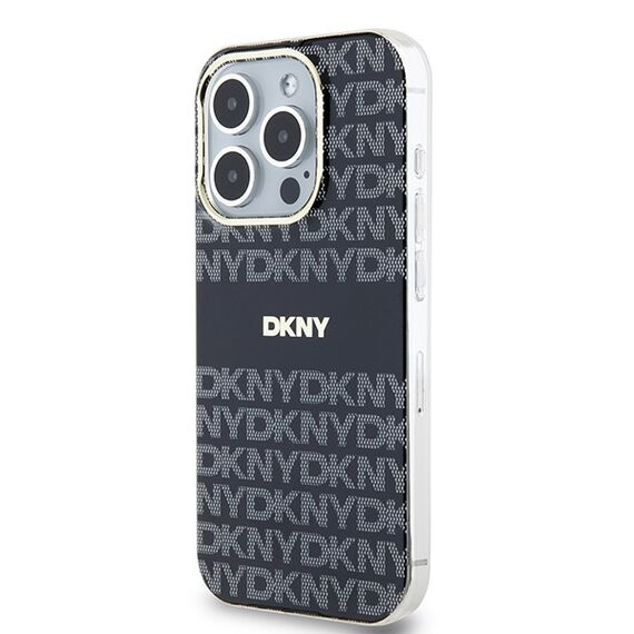 DKNY IML Mono &amp; Stripe MagSafe case for iPhone 13 Pro Max - black | Techbox