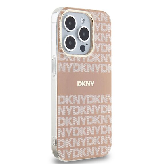 DKNY IML Mono &amp; Stripe MagSafe case for iPhone 13 Pro Max - pink | Techbox