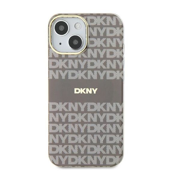 DKNY IML Mono &amp; Stripe MagSafe case for iPhone 15 / 14 / 13 - beige | Techbox