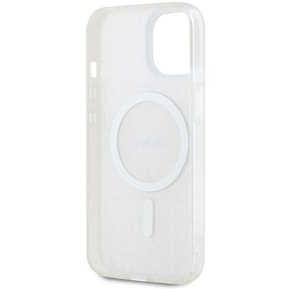 DKNY IML Mono &amp; Stripe MagSafe case for iPhone 15 / 14 / 13 - pink | Techbox