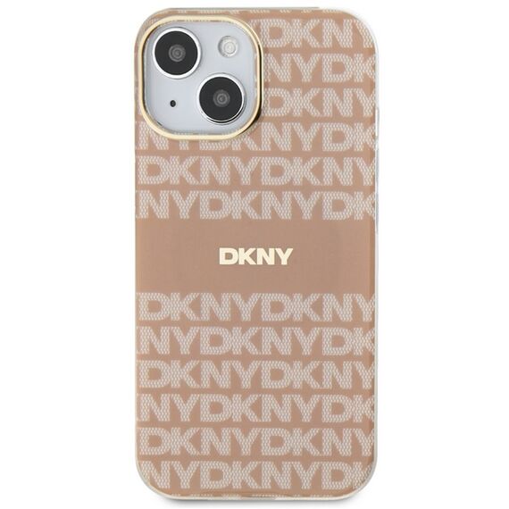 DKNY IML Mono &amp; Stripe MagSafe case for iPhone 15 / 14 / 13 - pink | Techbox